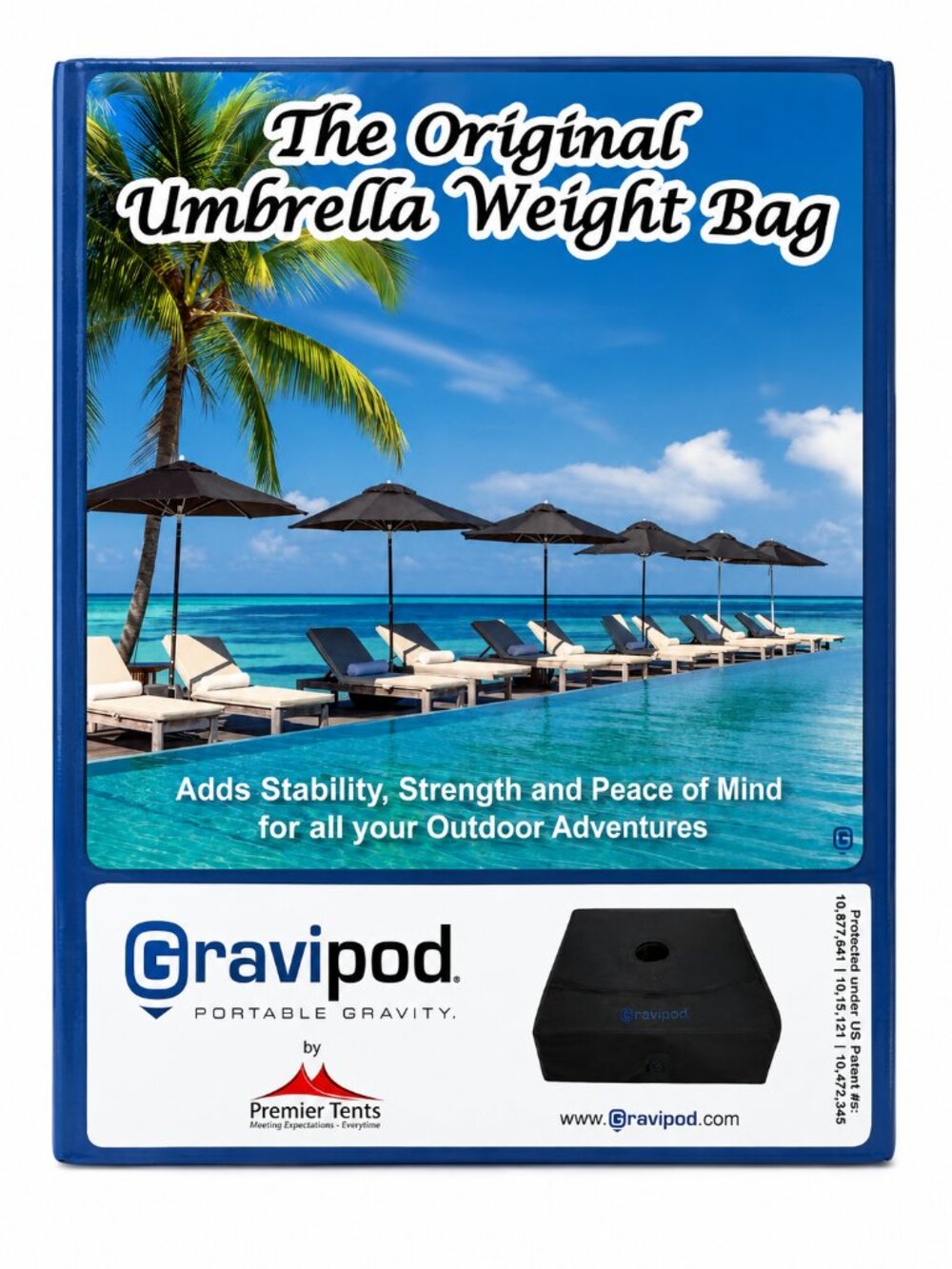Umbrella Weight Bag ( new in box)
